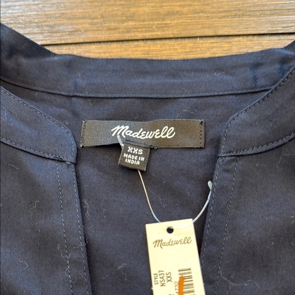 Madewell V-Neck Long-Sleeve Top Size XXS - Picture 6 of 12